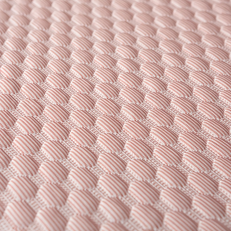 1pc Luxury Latex Pillow, Fiber Fabric, Cooling Massage, Thai Natural Latex, Soft Firmness, Hand Wash Only, Polyester 100%, Woven, 300-350Gsm, for Back Or Side Sleepers, Neck Support, Relaxing Pressure, Bedding Pillow for Bedroom, Dorm, Twisted